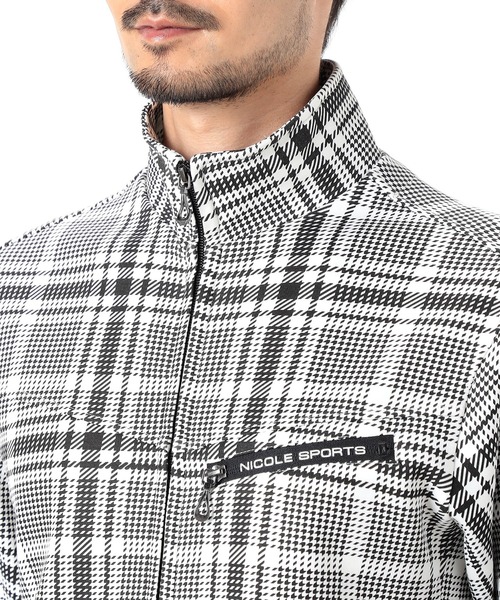 NICOLE CLUB FOR MEN（ニコルクラブフォーメン）の「【NICOLE SPORTS】ダンボールニットスタンドブルゾン（その他アウター・メンズ・オフホワイト/ブラック/ターコイズブルー/その他・MEDIUM/LARGE/X-LARGE）」の16枚目の写真