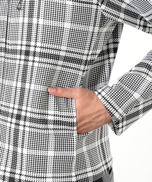 NICOLE CLUB FOR MEN（ニコルクラブフォーメン）の「【NICOLE SPORTS】ダンボールニットスタンドブルゾン（その他アウター・メンズ・オフホワイト/ブラック/ターコイズブルー/その他・MEDIUM/LARGE/X-LARGE）」の12枚目の写真