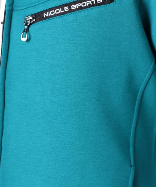 NICOLE CLUB FOR MEN（ニコルクラブフォーメン）の「【NICOLE SPORTS】ダンボールニットスタンドブルゾン（その他アウター・メンズ・オフホワイト/ブラック/ターコイズブルー/その他・MEDIUM/LARGE/X-LARGE）」の14枚目の写真