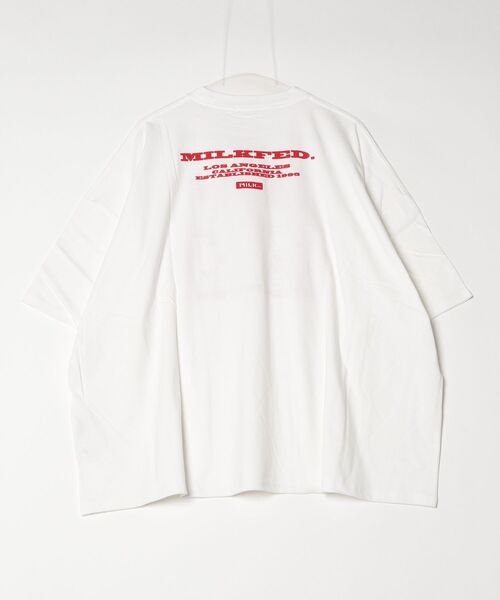 PEANUTS(ピーナッツ)の「MILKFED. × PEANUTS JOE COOL COMIC BIG S/S TEE(Tシャツ/カットソー・レディース・レッド/ブラック・ONE SIZE)」の21枚目の写真