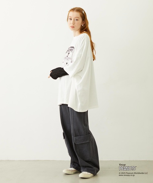 PEANUTS(ピーナッツ)の「MILKFED. × PEANUTS JOE COOL COMIC BIG S/S TEE(Tシャツ/カットソー・レディース・レッド/ブラック・ONE SIZE)」の10枚目の写真