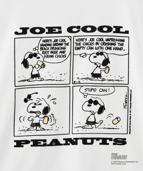 PEANUTS(ピーナッツ)の「MILKFED. × PEANUTS JOE COOL COMIC BIG S/S TEE(Tシャツ/カットソー・レディース・レッド/ブラック・ONE SIZE)」の16枚目の写真