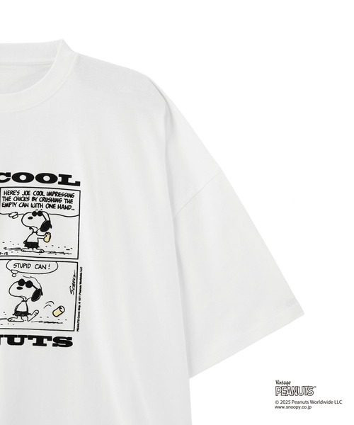 PEANUTS(ピーナッツ)の「MILKFED. × PEANUTS JOE COOL COMIC BIG S/S TEE(Tシャツ/カットソー・レディース・レッド/ブラック・ONE SIZE)」の17枚目の写真