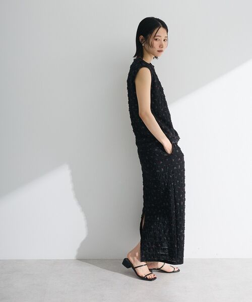 Sugar spoon(シュガースプーン)の「・SUGAR SPOON コバナレースフリルナロースカート(スカート・レディース・ブラック/ピンク系その他2/ベージュ・FREE)」の5枚目の写真