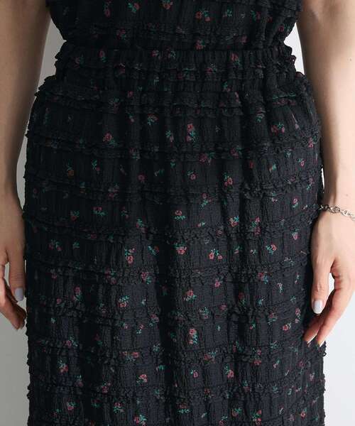 Sugar spoon(シュガースプーン)の「・SUGAR SPOON コバナレースフリルナロースカート(スカート・レディース・ブラック/ピンク系その他2/ベージュ・FREE)」の9枚目の写真