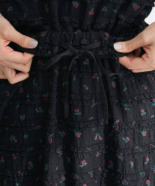 Sugar spoon(シュガースプーン)の「・SUGAR SPOON コバナレースフリルナロースカート(スカート・レディース・ブラック/ピンク系その他2/ベージュ・FREE)」の10枚目の写真