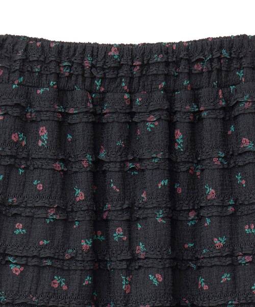 Sugar spoon(シュガースプーン)の「・SUGAR SPOON コバナレースフリルナロースカート(スカート・レディース・ブラック/ピンク系その他2/ベージュ・FREE)」の15枚目の写真