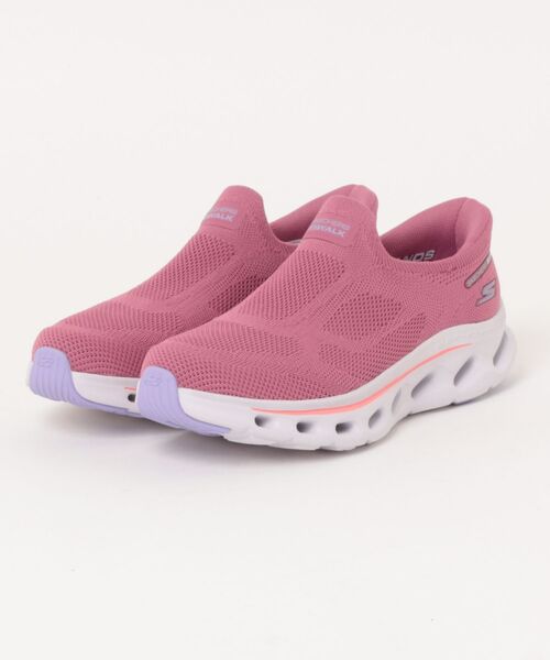 SKECHERS(スケッチャーズ)の「【SKECHERS】スケッチャーズ SLIP-INS:GO WALK GLIDE STEP 2.0 - ANNETTE(スリップインズ:ゴーウォーク グライドステップ2.0 - アネット)スリッポンスニーカー 125120(スニーカー・レディース・ネイビー/モーブ系・23.0cm/24.0cm/25.0cm/22.5cm/23.5cm/24.5cm)」の2枚目の写真