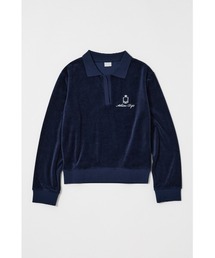 MOUSSY | 【25年AW新作】VELOUR POLO ロングスリーブTシャツ(Tシャツ/カットソー)