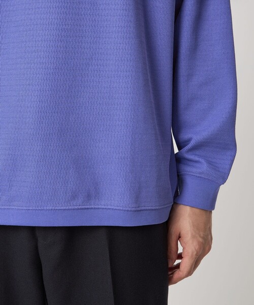 green label relaxing（グリーンレーベルリラクシング）の「ウェーブ サーマル クルーネック Tシャツ（Tシャツ/カットソー・メンズ・ライトピンク/ライトグレー/ブラック/ライトブルー・S/XL/L/M）」の16枚目の写真