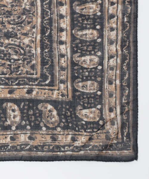 セール】【SHIPS別注】Bleck: ペイズリー バンダナ（バンダナ/スカーフ