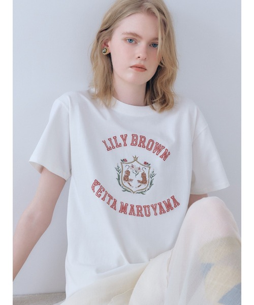 LILY BROWN×KEITA MARUYAMA】バリエーショングラフィックTシャツ（T
