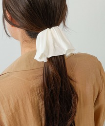 Monocoro toppi | シアー フリル ロールカフ ヘアカフ ポニーフック(その他ヘアアクセサリー)