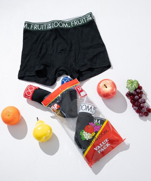 FRUIT OF THE LOOM(フルーツオブザルーム)の「FTL 5P TC フライス ボクサーブリーフ / メンズインナー / アンダーウェア / バリュー5個セット / ギフト(ブリーフ・メンズ・カーキ/ブラック/イエロー/ホワイト・M/L/XL)」の4枚目の写真