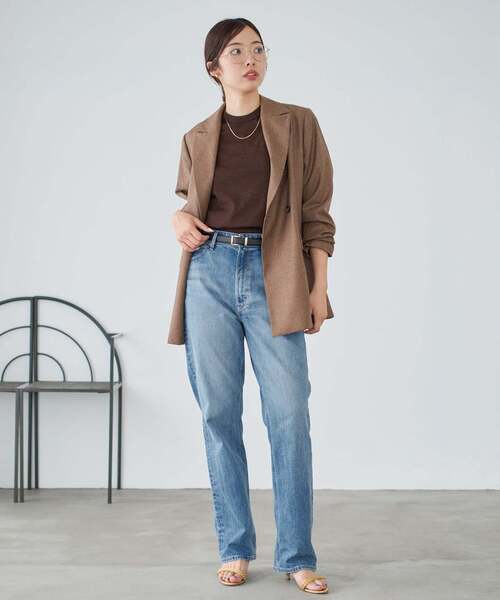 セール】YANUK/ヤヌーク 別注 LOUISE ストレートデニム（デニムパンツ