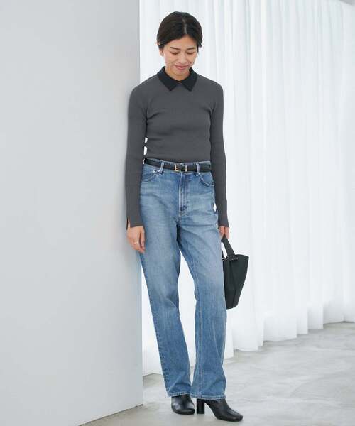 セール】YANUK/ヤヌーク 別注 LOUISE ストレートデニム（デニムパンツ