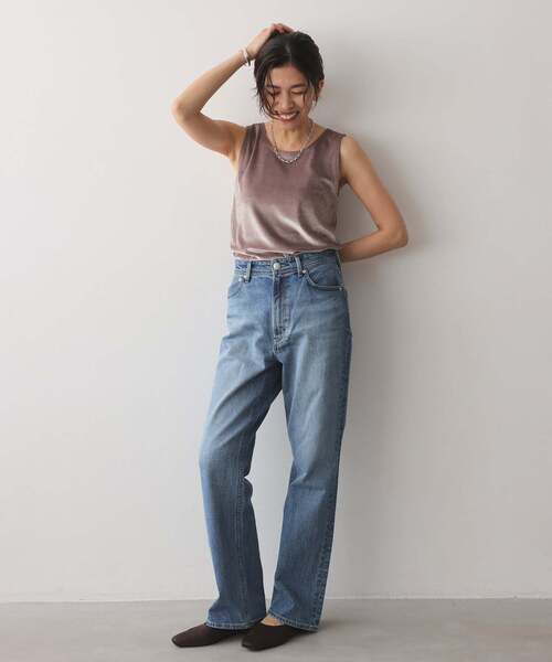 IENA（イエナ）の「YANUK/ヤヌーク 別注 LOUISE ストレートデニム