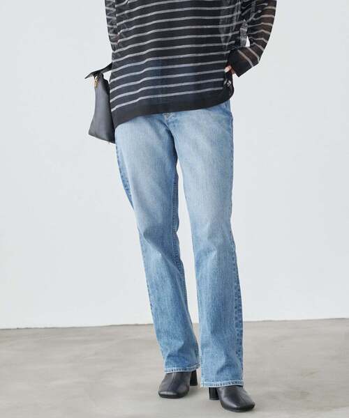 セール】YANUK/ヤヌーク 別注 LOUISE ストレートデニム（デニムパンツ