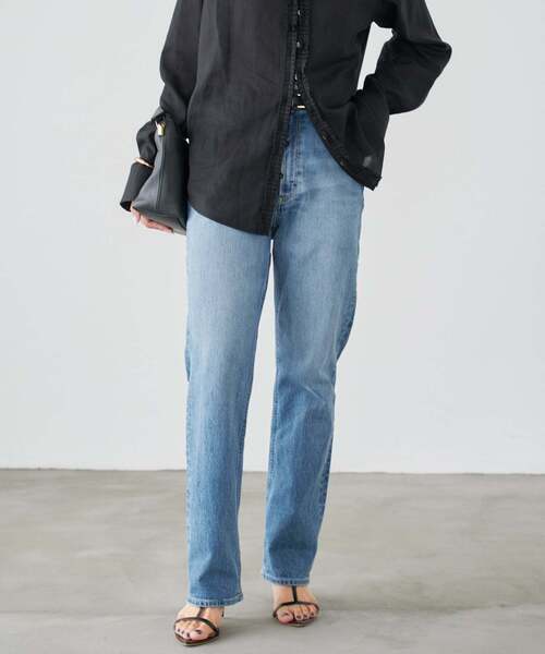 セール】YANUK/ヤヌーク 別注 LOUISE ストレートデニム（デニムパンツ