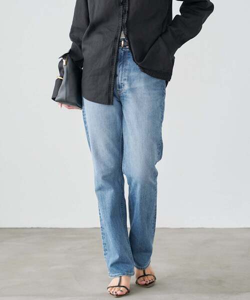 セール】YANUK/ヤヌーク 別注 LOUISE ストレートデニム（デニムパンツ