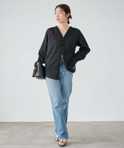 セール】YANUK/ヤヌーク 別注 LOUISE ストレートデニム（デニムパンツ