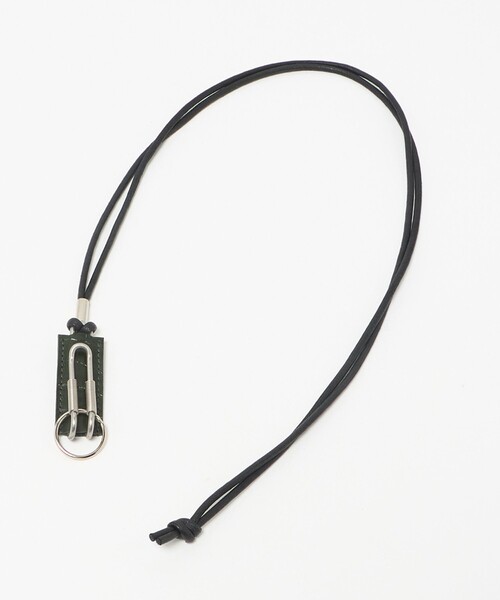 Steven Alan(スティーブンアラン)の「<ED ROBERT JUDSON> CLIP N-HLDR/ネックホルダー(ネックレス・メンズ・ブラウン系/ブラック/ダークグリーン・FREE)」の2枚目の写真