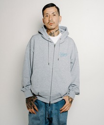 Subciety（サブサエティ）の「Rhinestone zip hoodie（パーカー）」