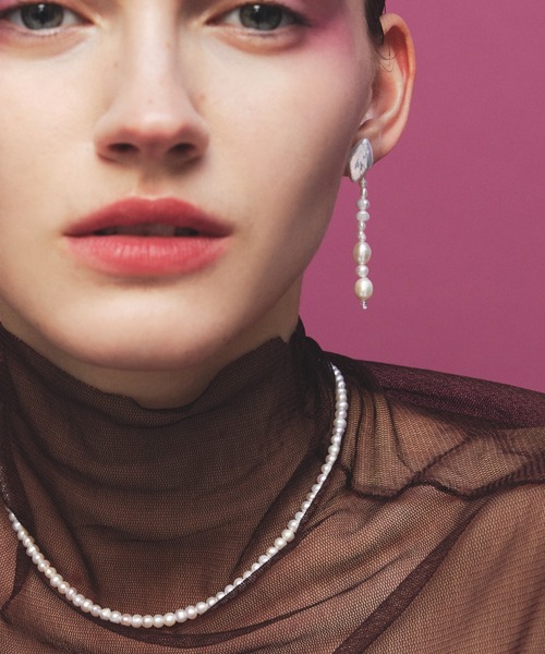 les bonbon】steady pearl necklace/ステディ パール ネックレス