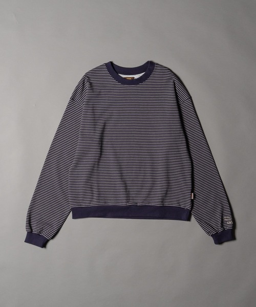 CIVVY.（シヴィ―）の「Lettering Logo Sweatshit - レタリングスウェットシャツ -（スウェット・メンズ・グレー/ネイビー・LARGE/MEDIUM）」の12枚目の写真