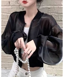 CHEER（チアー）の「ヨーク開きシアーブルゾン（ブルゾン）」