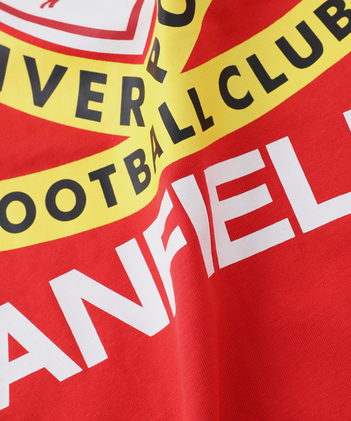 417 EDIFICE(フォーワンセブンエディフィス)の「【Liverpool FC / リバプール FC】 THIS IS ANFIELD RED(Tシャツ/カットソー・メンズ・チャコールグレー/レッド・SMALL/MEDIUM/XX-LARGE)」の8枚目の写真