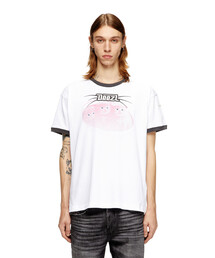 DIESEL ハートプリント Tシャツ Sサイズ グレー 美品】DIESEL ハートプリント Tシャツ ブラック sサイズ - メルカリ