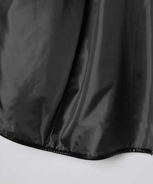 LEPSIM（レプシィム）の「切り替えライトボアコート　582390（その他アウター・レディース・モカ/ベージュ/アイボリー/チャコールグレー・FREE）」の11枚目の写真