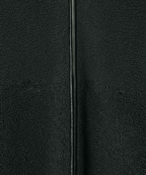 LEPSIM（レプシィム）の「切り替えライトボアコート　582390（その他アウター・レディース・モカ/ベージュ/アイボリー/チャコールグレー・FREE）」の13枚目の写真