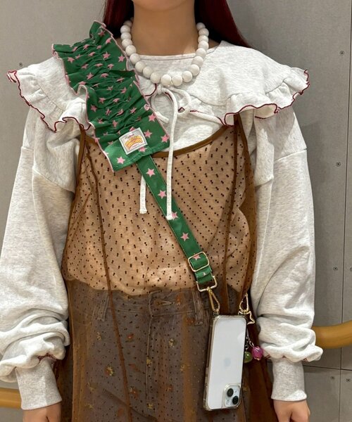 HELLO.SANFRANCISCO（ハローサンフランシスコ）の「(momo企画)【HELLO.SANFRANCISCO】スマホショルダー付き推し活トートBAG（ショルダーバッグ・レディース・ピンク/イエロー/ネイビー・ONE SIZE）」の17枚目の写真