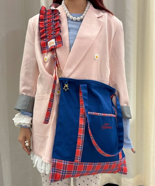 HELLO.SANFRANCISCO（ハローサンフランシスコ）の「(momo企画)【HELLO.SANFRANCISCO】スマホショルダー付き推し活トートBAG（ショルダーバッグ・レディース・ピンク/イエロー/ネイビー・ONE SIZE）」の21枚目の写真