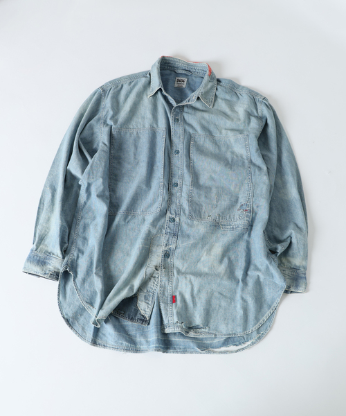 Anachronorm（アナクロノーム）の「0404 ANACHRONORM / アナクロノーム × J.S.Homestead / シャンブレーシャツ（シャツ/ブラウス・メンズ・サックスブルー・MEDIUM）」の5枚目の写真