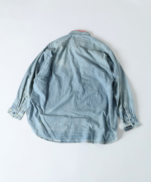 Anachronorm（アナクロノーム）の「0404 ANACHRONORM / アナクロノーム × J.S.Homestead / シャンブレーシャツ（シャツ/ブラウス・メンズ・サックスブルー・MEDIUM）」の11枚目の写真