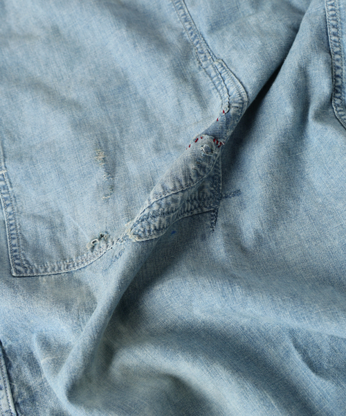 Anachronorm（アナクロノーム）の「0404 ANACHRONORM / アナクロノーム × J.S.Homestead / シャンブレーシャツ（シャツ/ブラウス・メンズ・サックスブルー・MEDIUM）」の12枚目の写真