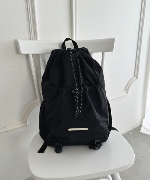 セール】【A4収納】ユニセックス 大容量ナップサック バッグパック