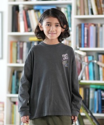 DC | DC/ディーシー 25 KD CLASH DECK LS キッズ ロンT YLT254519(Tシャツ/カットソー)