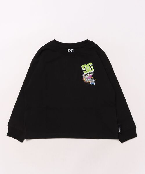 DC(ディーシー)の「DC/ディーシー 25 KD CLASH DECK LS キッズ ロンT YLT254519(Tシャツ/カットソー・キッズ・ライトグレー/スミクロ/ブラック・130cm/140cm/150cm/160cm/100cm/110cm/120cm)」の20枚目の写真