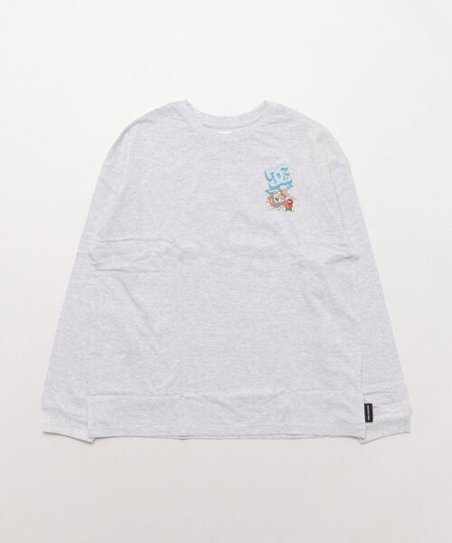 DC(ディーシー)の「DC/ディーシー 25 KD CLASH DECK LS キッズ ロンT YLT254519(Tシャツ/カットソー・キッズ・ライトグレー/スミクロ/ブラック・130cm/140cm/150cm/160cm/100cm/110cm/120cm)」の21枚目の写真