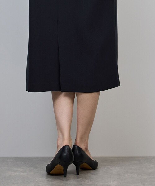 ROPE'（ロペ）の「トリアセダブルクロス ウエストコンシャスワンピース/イージーケア・セットアップ対応・25AW（ワンピース・レディース・ネイビー・38/36/40）」の13枚目の写真