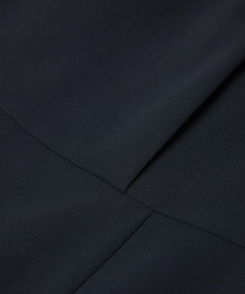 ROPE'（ロペ）の「トリアセダブルクロス ウエストコンシャスワンピース/イージーケア・セットアップ対応・25AW（ワンピース・レディース・ネイビー・38/36/40）」の15枚目の写真