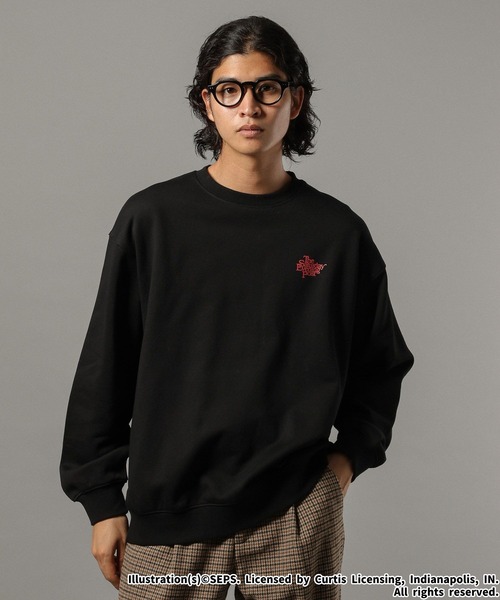 RAGEBLUE（レイジブルー）の「【THE SATURDAY EVENING POST】コラボプリントスウェット（スウェット・メンズ・ブラック/ホワイト/レッド/ブラウン・LARGE/MEDIUM）」の14枚目の写真