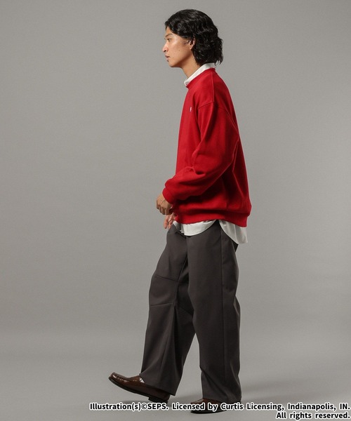 RAGEBLUE（レイジブルー）の「【THE SATURDAY EVENING POST】コラボプリントスウェット（スウェット・メンズ・ブラック/ホワイト/レッド/ブラウン・LARGE/MEDIUM）」の18枚目の写真