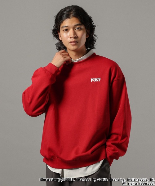 RAGEBLUE（レイジブルー）の「【THE SATURDAY EVENING POST】コラボプリントスウェット（スウェット・メンズ・ブラック/ホワイト/レッド/ブラウン・LARGE/MEDIUM）」の20枚目の写真