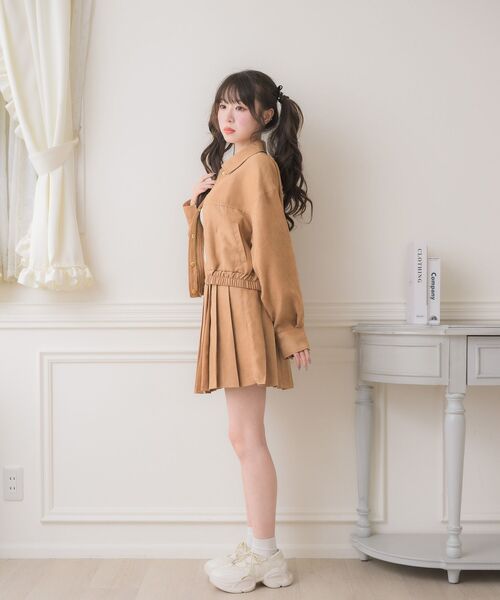 ems excite(エムズエキサイト)の「【set】アソートJK&プリーツSKセット(その他アウター・レディース・ブラウン/キャメル/ブラック・FREE)」の11枚目の写真