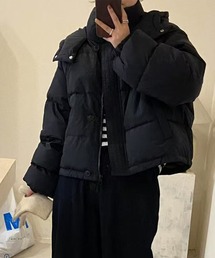 aimoha（アイモハ）の「ポケットデザインショートダウン (AW)（ダウンジャケット/コート）」